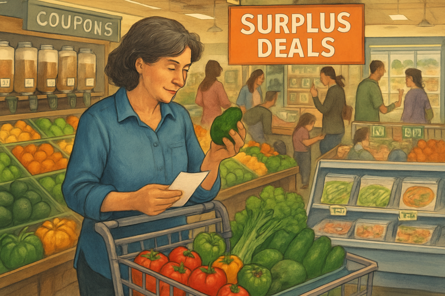 How to Eat Healthy While Finding Grocery Deals and Saving Money