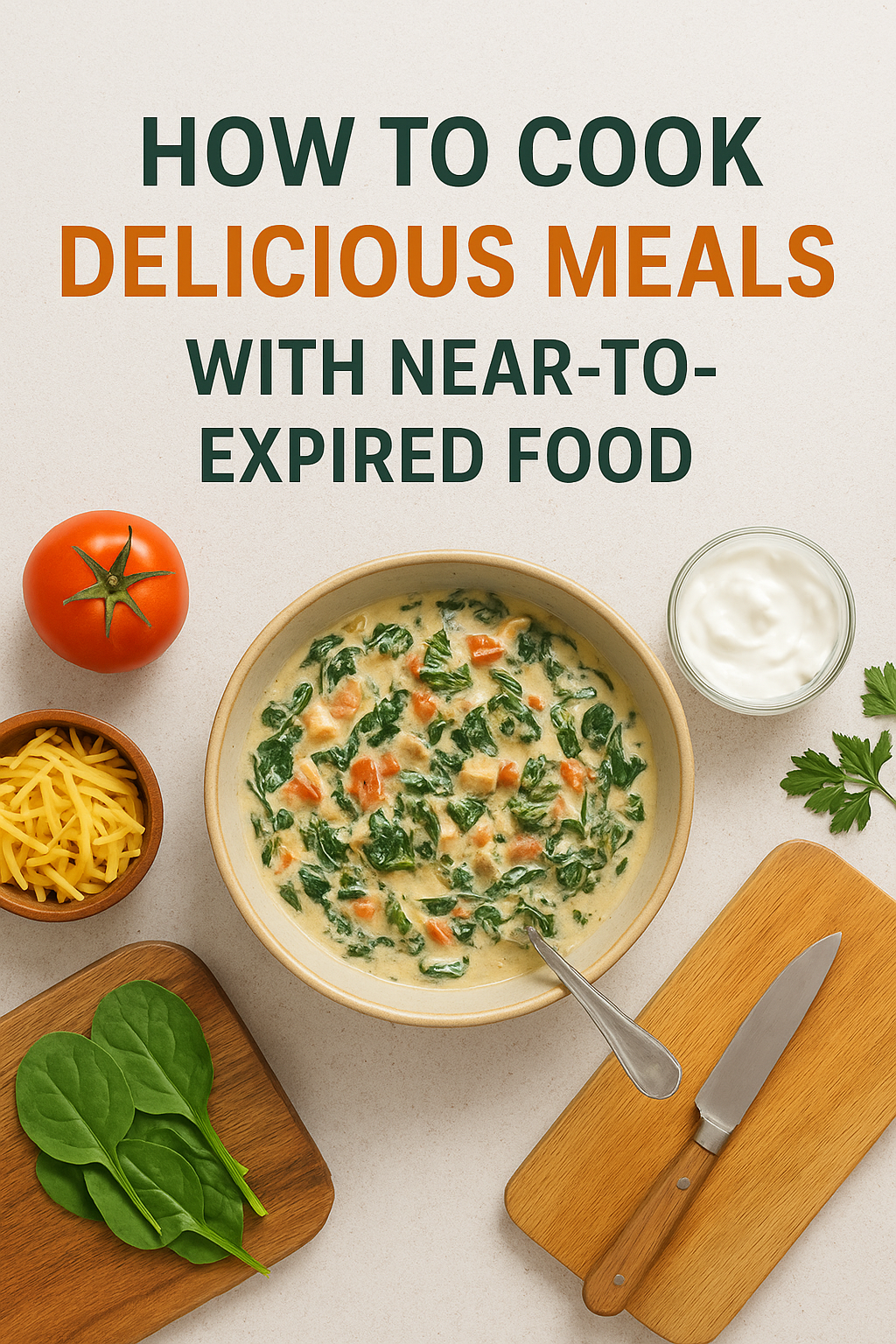 How to Cook Delicious Meals with Near-to-Expired Food